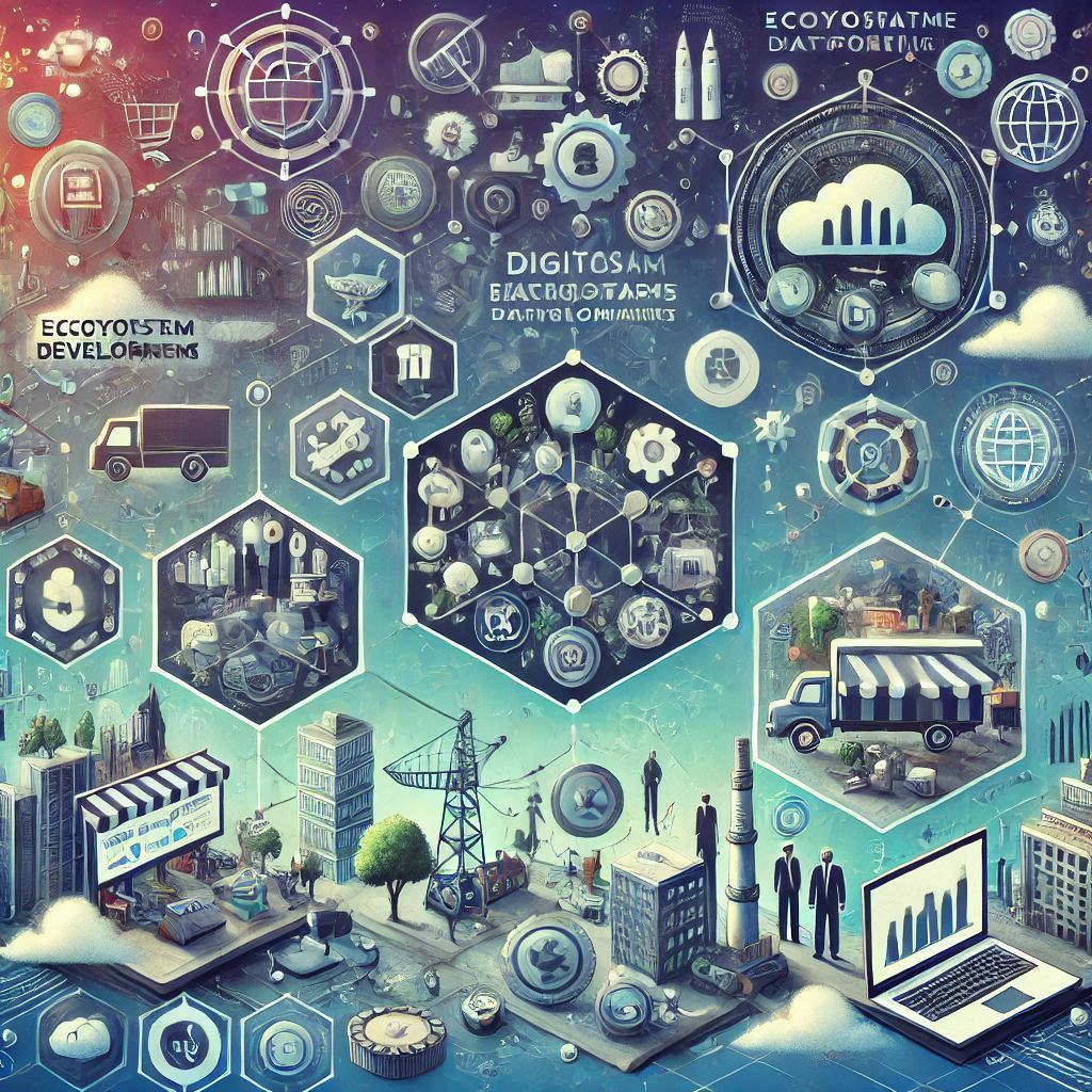 Ecosystem Development: Examining How Digital Platforms Build Ecosystems Around Their Services Compared to Marketplaces that Focus on Transaction Facilitation
